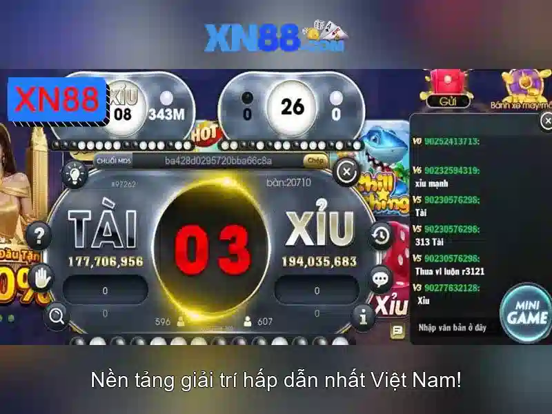 xn88: Nền tảng chơi game trực tuyến và những điều cần biết