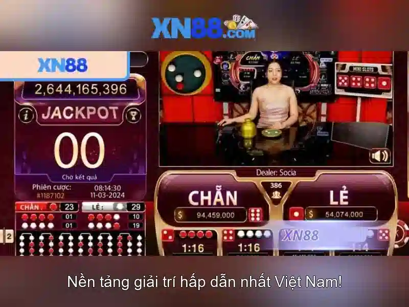 XN88: Nền tảng chơi game trực tuyến hàng đầu